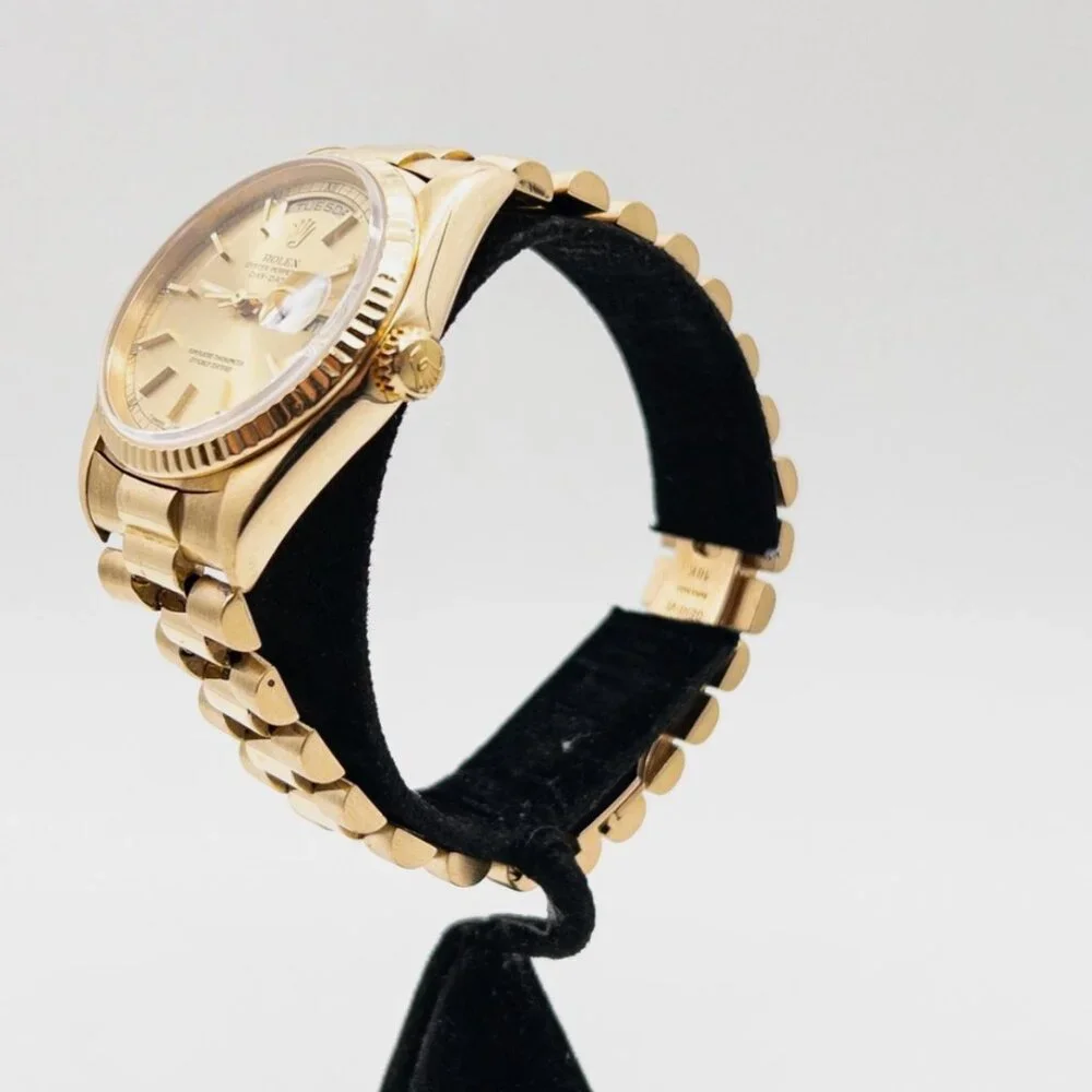 ROLEX DAY DATE PRESIDENT 18k Yellow Gold Mens Watch
